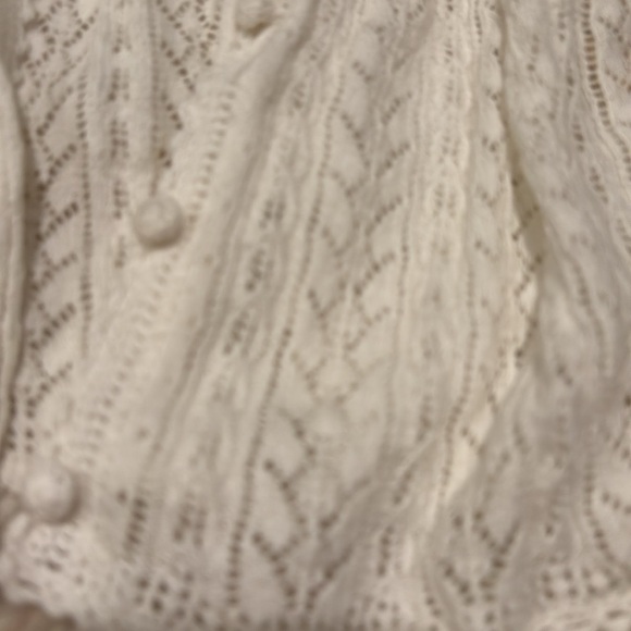 Doen Martina crochet sweater cardigan top M nwt - Picture 7 of 10